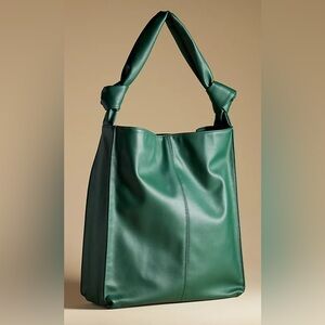 Anthropologie North South Knotted Tote (vegan leather), BNWT